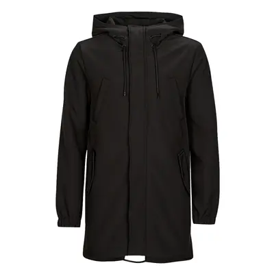 Only & Sons ONSHALL HOOD SOFTSHELL PARKA Parka kabátok Fekete