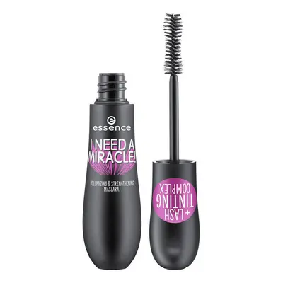 Essence Volumizing and Strengthening Mascara I Need a Miracle! Szempillaspirálok Fekete