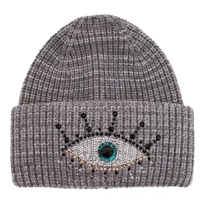 Kurt Geiger London EVIL EYE BEANIE Baseball sapkák Szürke