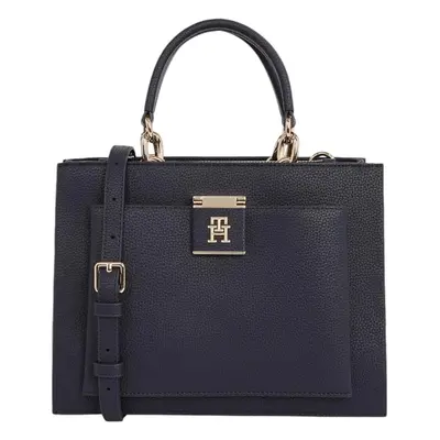 Tommy Hilfiger TH HER MINI TOTE CORP AW0AW17032 Táskák Kék