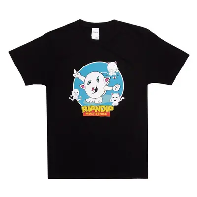 Ripndip Nerm story tee Pólók / Galléros Pólók Fekete