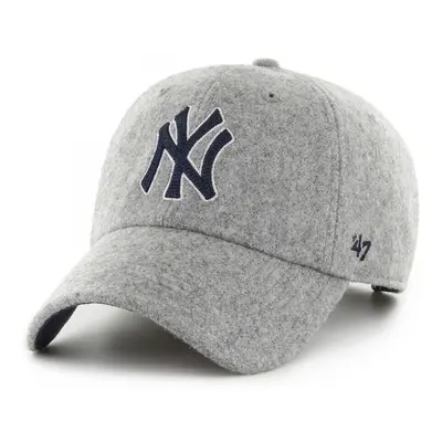 '47 Brand Cap mlb new york yankees chain stitch clean up Baseball sapkák Szürke