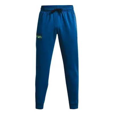 Under Armour Rival Fleece Signature Joggers Futónadrágok / Melegítők Kék