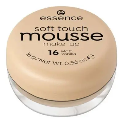 Essence Soft Touch Mousse Foundation Make-up - 16 Matt Vanilla Alapozók Bézs