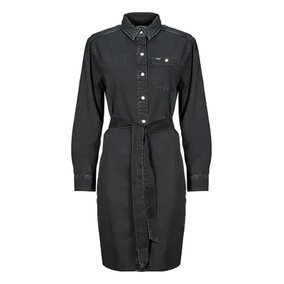 Lee ALL PURPOSE SHIRT DRESS Hosszú ruhák Fekete