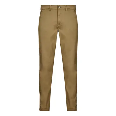 Selected SLHSLIM-NEW MILES 175 FLEX CHINO Chino nadrágok / Carrot nadrágok Bézs