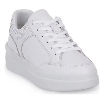 Tommy Hilfiger YBS EMBOSSED COURT Divat edzőcipők Fehér