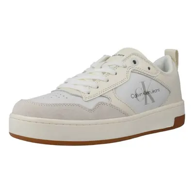 Calvin Klein Jeans CUPSOLE LOW LTH Divat edzőcipők Fehér