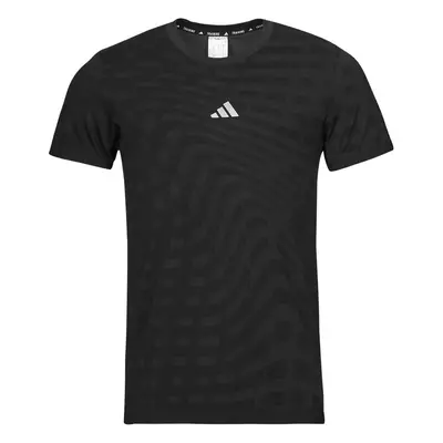 adidas Gym+ Training Seamless T-Shirt Rövid ujjú pólók Fekete