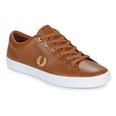 Fred Perry BASELINE LEATHER Rövid szárú edzőcipők Barna