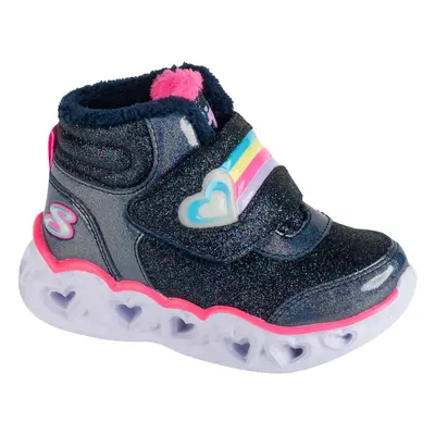 Skechers Heart Lights - Brilliant Rainbow Csizmák Kék