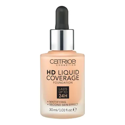 Catrice HD Coverage Liquid Foundation - 30 Sand Beige Alapozók Bézs