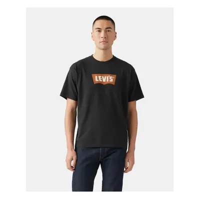 Levis 000RY 0004 VINTAGE BW GRAPHIC TEE Rövid ujjú pólók Fekete