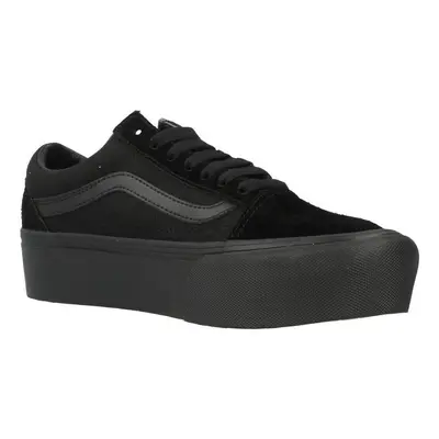 Vans UA OLD SKOOL PLATFOR Divat edzőcipők Fekete