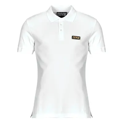 Versace Jeans Couture POLO77GAGT08 Rövid ujjú galléros pólók Fehér