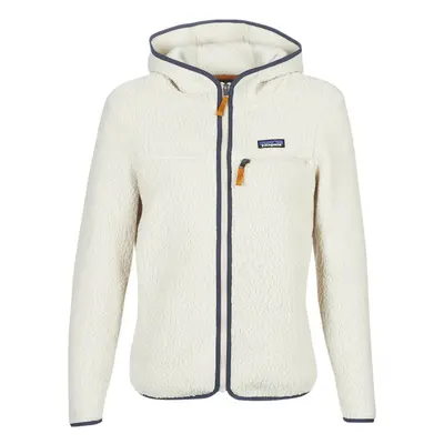 Patagonia W'S RETRO PILE HOODY Polárok Fehér