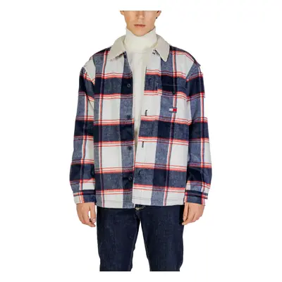 Tommy Hilfiger TJM CHECK SHERPA DM0DM19652 Kabátok Kék