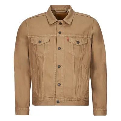 Levis THE TRUCKER JACKET Farmerkabátok Barna