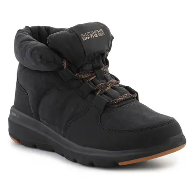 Skechers Glacial Ultra - Trend Up 144194-BLK Black Csizmák Fekete