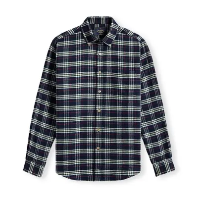 Portuguese Flannel Lamo Shirt - Blue Hosszú ujjú ingek Kék