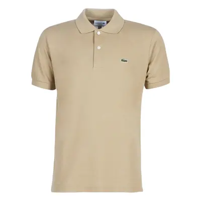 Lacoste POLO L12 12 REGULAR Rövid ujjú galléros pólók Bézs