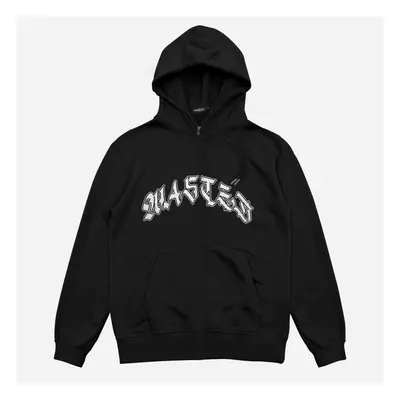 Wasted Lethal zip hoodie Pulóverek Fekete