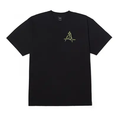 Huf T-shirt gleam ss Pólók / Galléros Pólók Fekete