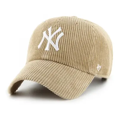 '47 Brand Cap mlb new york yankees wide cord clean up Baseball sapkák Bézs