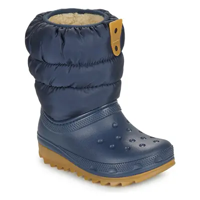 Crocs Classic Neo Puff Boot K Hótaposók Kék