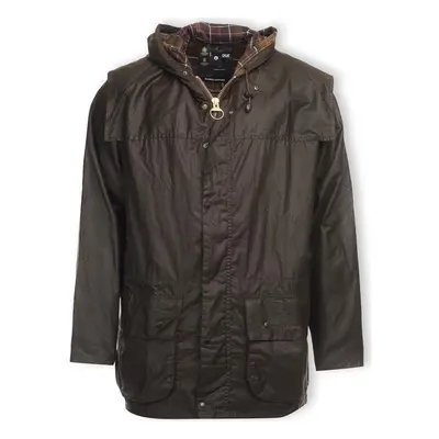 Barbour Classic Durham Wax Jacket - Olive Kabátok Barna