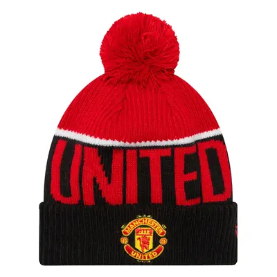 New-Era Manchester United Pom Beanie Sapkák Piros