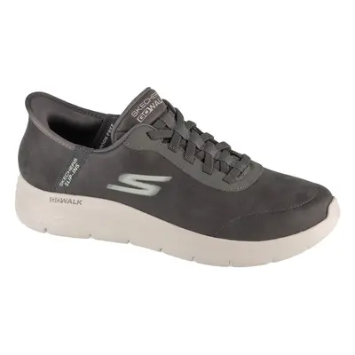 Skechers Slip-Ins: GO Walk Flex - Smooth Motion Rövid szárú edzőcipők Szürke