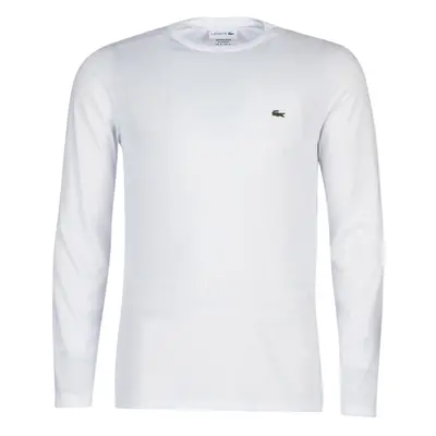 Lacoste TH6712 Hosszú ujjú pólók Fehér