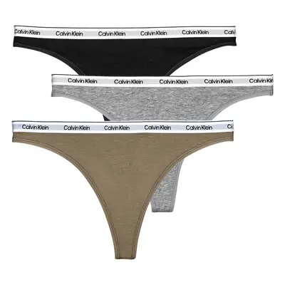 Calvin Klein Jeans THONG X3 Stringek Sokszínű