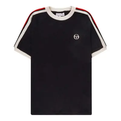 Sergio Tacchini Hadow Ringer T-Shirt Black Pólók / Galléros Pólók Fekete