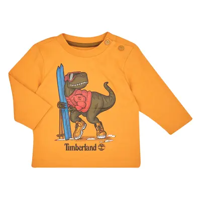 Timberland TEE-SHIRT MANCHES LONGUES T60253 Hosszú ujjú pólók Citromsárga