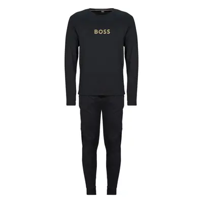 BOSS Gift Long Set Ruhák Fekete