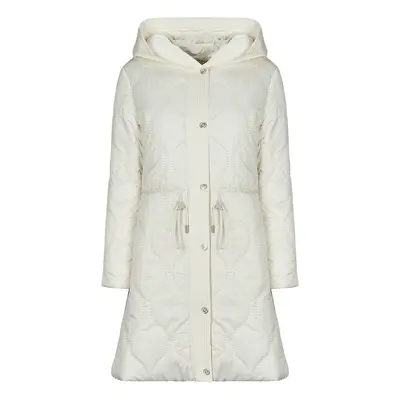 Guess MAITE ONION QUILTING PARKA Parka kabátok Fehér