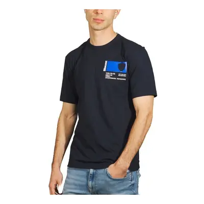 Blauer T-SHIRT MANICA CORTA Pólók / Galléros Pólók Kék