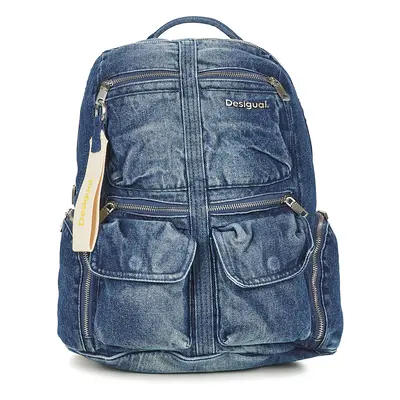 Desigual BACK DENIM PRIORI MULTIPOCKET CHESTER Hátitáskák Kék