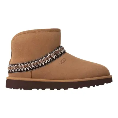 UGG Classic Ultra Mini Crescent Boots - Chestnut Csizmák Barna