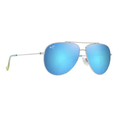 Maui Jim Occhiali da Sole Hauoli B665-17B Polarizzati Napszemüvegek Ezüst