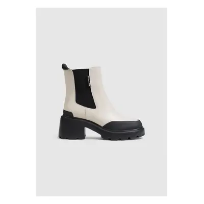 Tommy Hilfiger TJW MID HEEL CHELSEA EN0EN02681 Csizmák Bézs