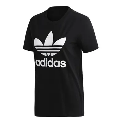 adidas adidas Trefoil Tee Rövid ujjú pólók Fekete