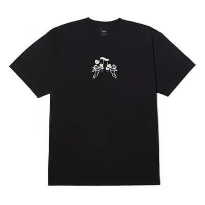 Huf T-shirt song ss Pólók / Galléros Pólók Fekete