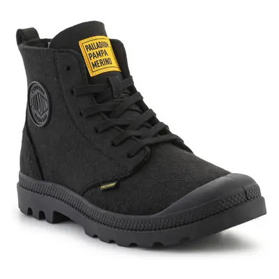 Palladium Pampa Hi Merino 74377-008-M Black Csizmák Fekete