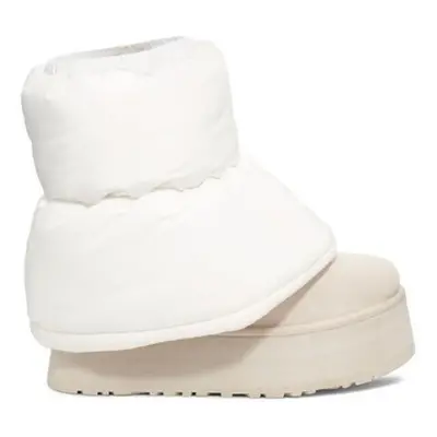 UGG 1158275 CLASSIC MINI DIPPER PUFFER Csizmák Fehér