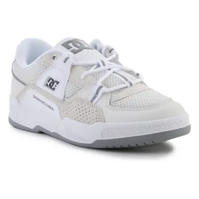 DC Shoes Construct ADYS100822-OWH White Deszkás cipők Fehér