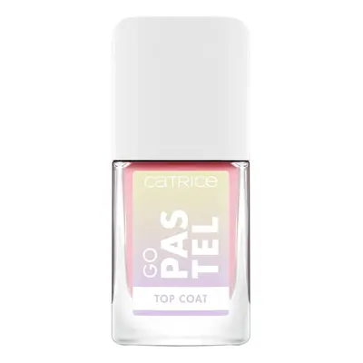 Catrice Go Pastel Top Coat - 01 Sassy Lassy Bases & Topcoats Rózsaszín