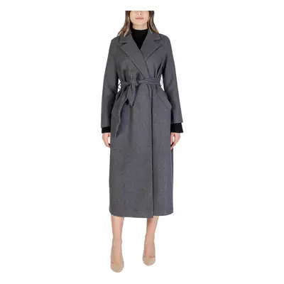 Vero Moda VMFORTUNEAYA XTRA LONG COAT GA BOO 10310826 Kabátok Szürke